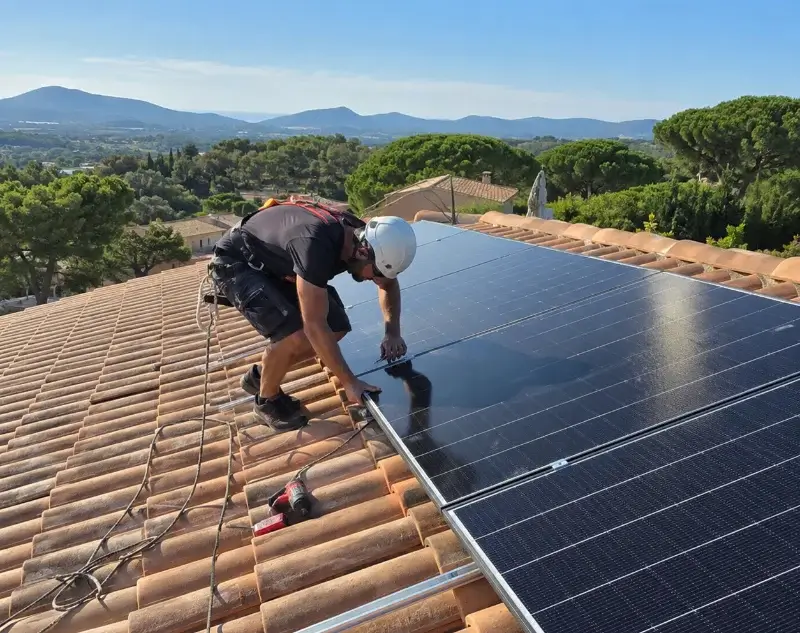 Installateur panneaux solaires Offendorf — pose photovoltaïque sur toiture
